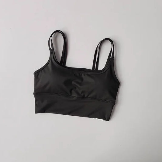 Shockproof Sports Bra with Suspenders – Slim Fit Yoga & Training Lingerie