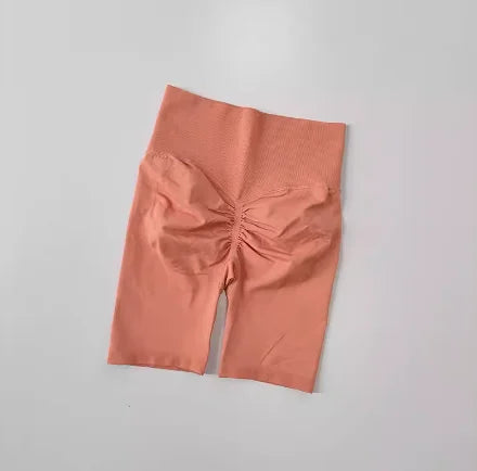 Women's High Waist Yoga Shorts - perfect for fitness, yoga, running, and everyday workouts