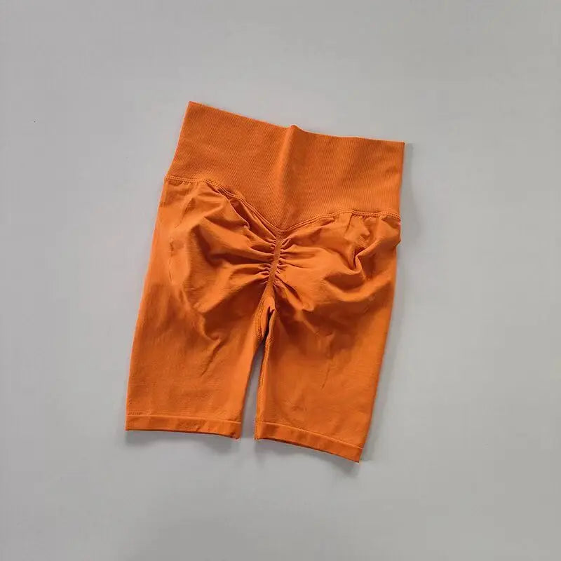 Women's High Waist Yoga Shorts - perfect for fitness, yoga, running, and everyday workouts