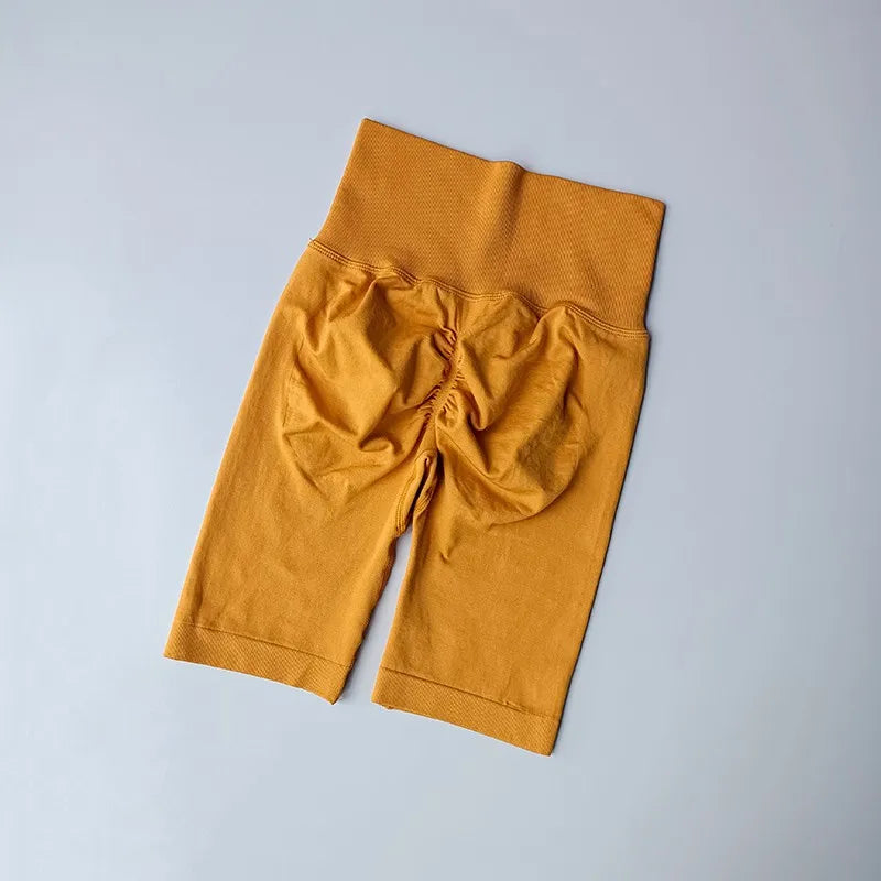 Women's High Waist Yoga Shorts - perfect for fitness, yoga, running, and everyday workouts