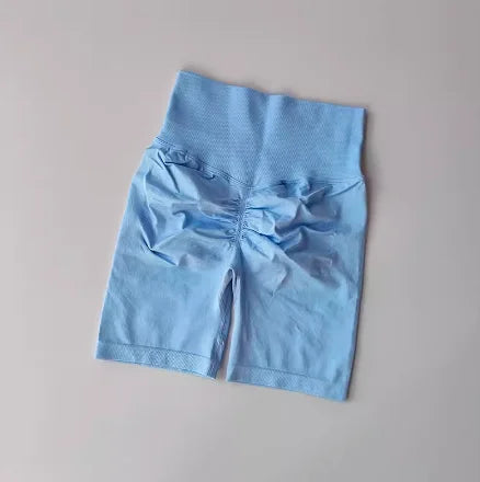 Women's High Waist Yoga Shorts - perfect for fitness, yoga, running, and everyday workouts