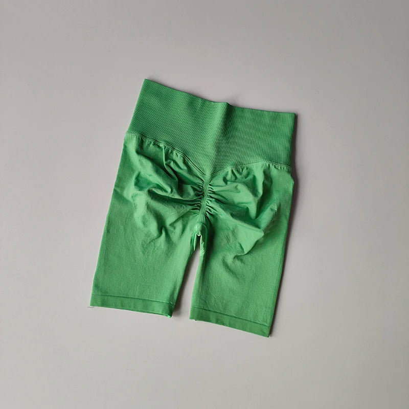 Women's High Waist Yoga Shorts - perfect for fitness, yoga, running, and everyday workouts