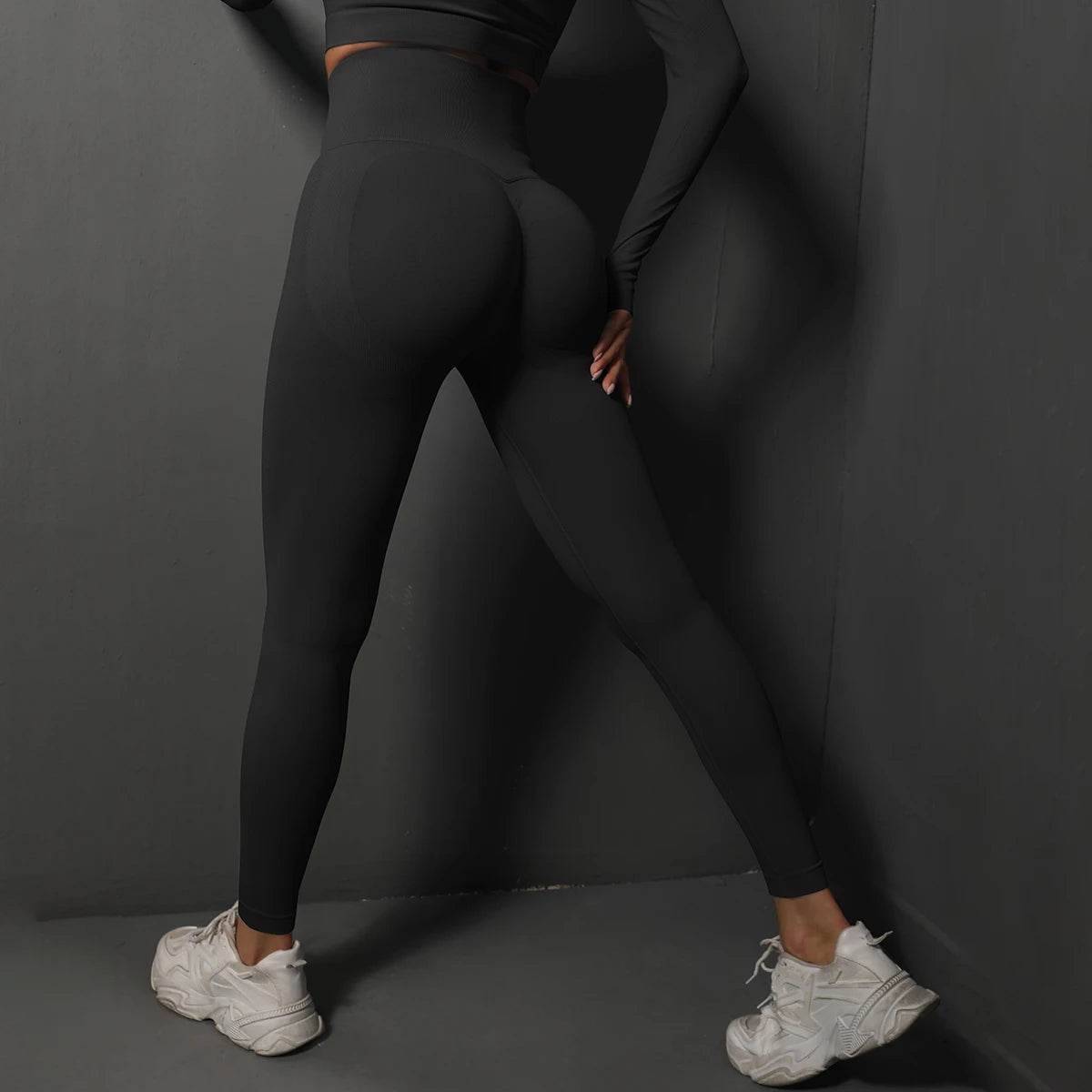 Seamless High Waist Booty Lifting Gym Leggings for Women
