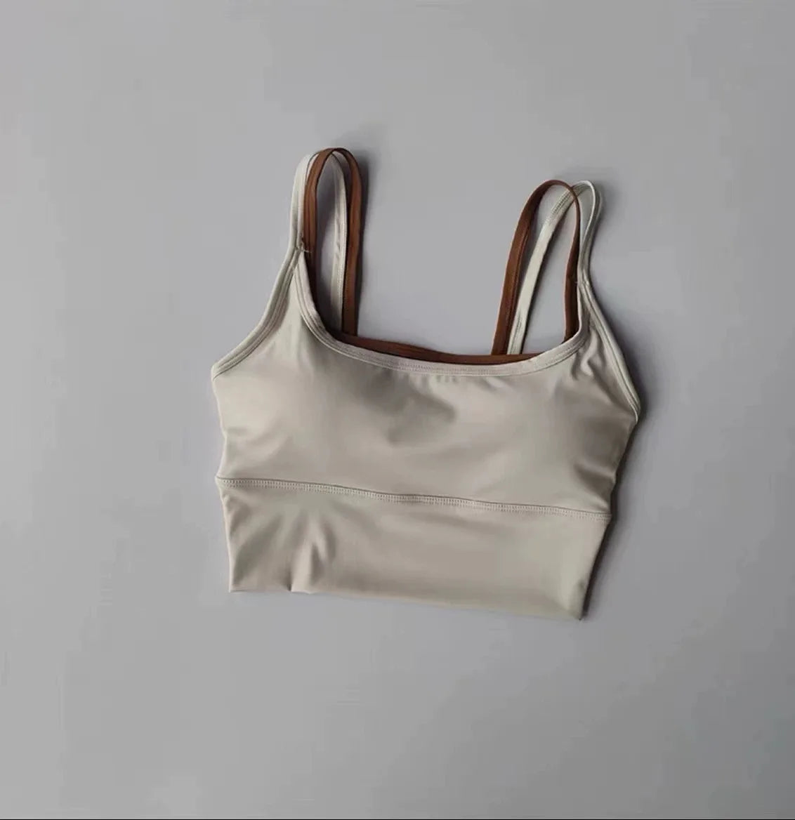 Shockproof Sports Bra with Suspenders – Slim Fit Yoga & Training Lingerie