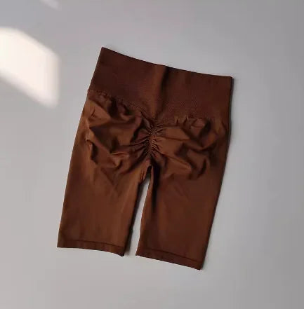 Women's High Waist Yoga Shorts - perfect for fitness, yoga, running, and everyday workouts