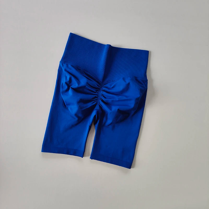 Women's High Waist Yoga Shorts - perfect for fitness, yoga, running, and everyday workouts