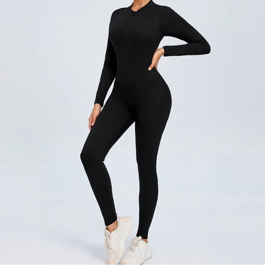 Amles V-Back Active Jumpsuit