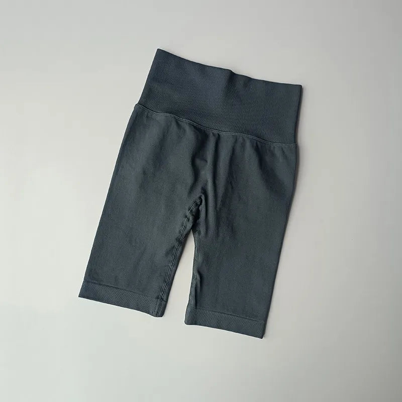 Women's High Waist Yoga Shorts - perfect for fitness, yoga, running, and everyday workouts